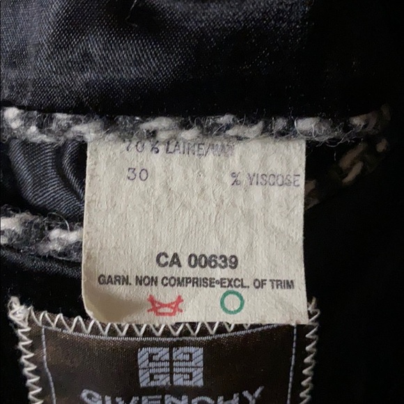 Givenchy Monsieur three button wool coat - Picture 4 of 6